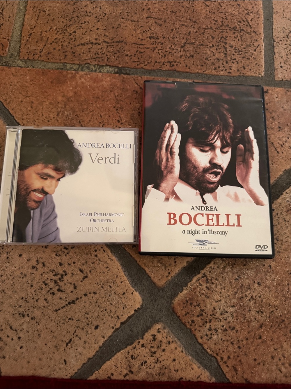Andrea Bocelli Verdi CD + A Night in Tuscany DVD -